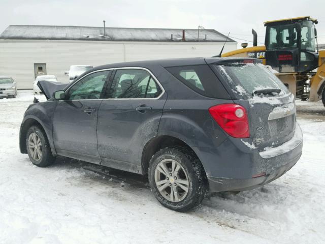 2CNFLCEWXA6228947 - 2010 CHEVROLET EQUINOX LS GRAY photo 3