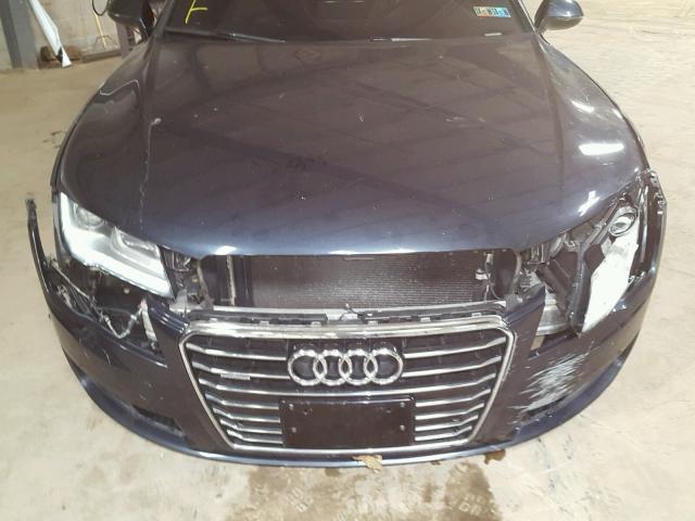 WAUYGAFC9CN081705 - 2012 AUDI A7 PREMIUM BLUE photo 7