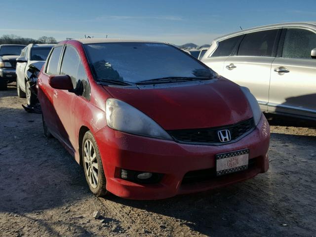 JHMGE8H52CC018774 - 2012 HONDA FIT SPORT RED photo 1