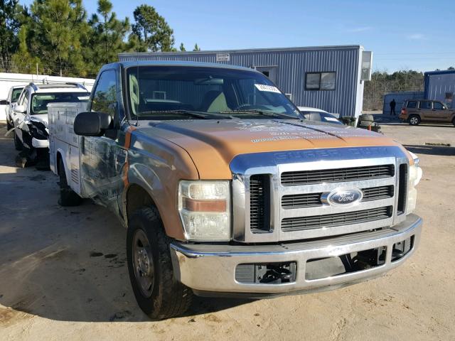 1FDNF20588EC75122 - 2008 FORD F250 SUPER WHITE photo 1