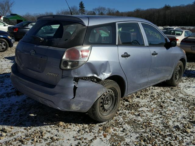 2T1KR32E48C696792 - 2008 TOYOTA COROLLA MA BLUE photo 4