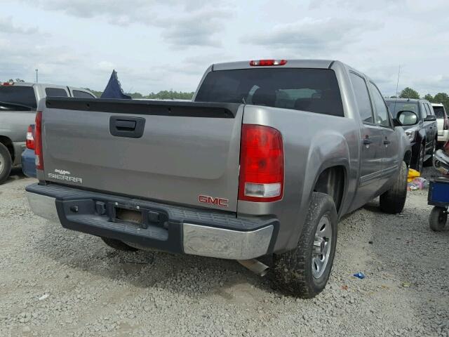 3GTEC13C07G546828 - 2007 GMC NEW SIERRA GRAY photo 4