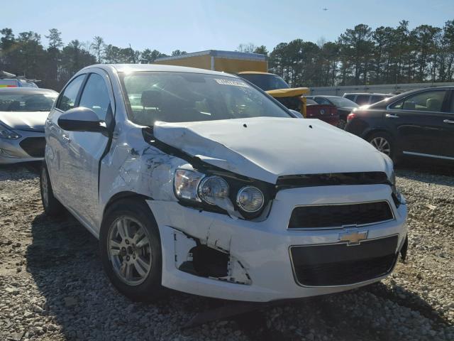 1G1JC5SB7C4221639 - 2012 CHEVROLET SONIC LT WHITE photo 1