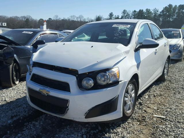 1G1JC5SB7C4221639 - 2012 CHEVROLET SONIC LT WHITE photo 2