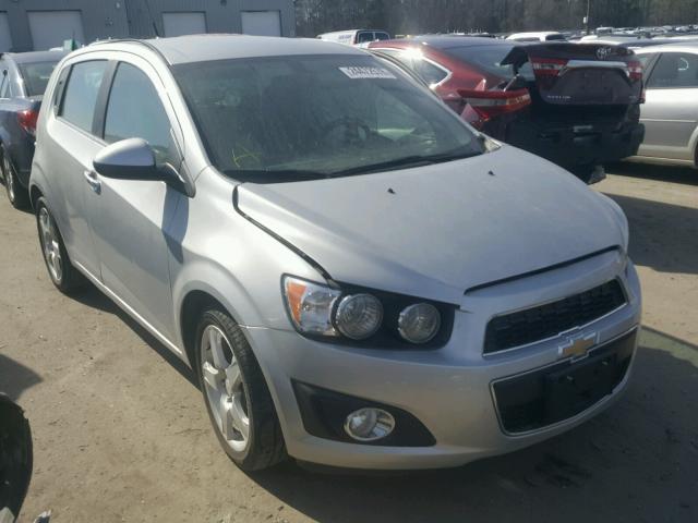 1G1JE6SB6E4217293 - 2014 CHEVROLET SONIC LTZ SILVER photo 1