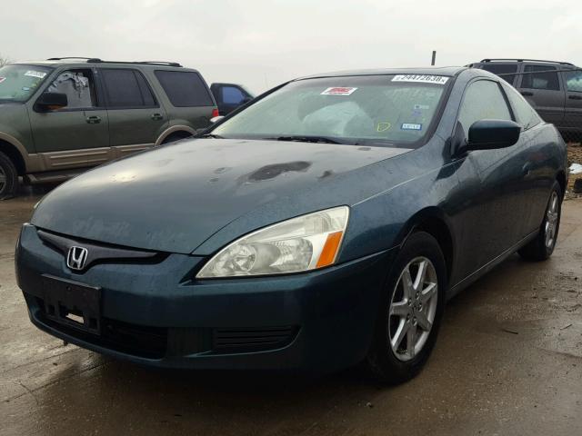 1HGCM82653A033447 - 2003 HONDA ACCORD EX GREEN photo 2