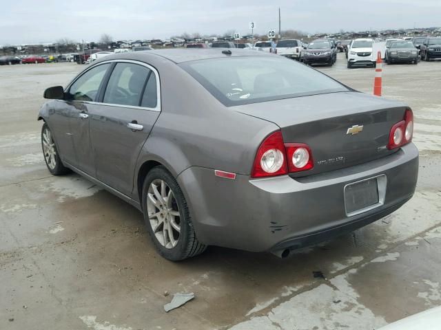 1G1ZE5E01AF131590 - 2010 CHEVROLET MALIBU LTZ TAN photo 3