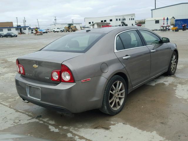 1G1ZE5E01AF131590 - 2010 CHEVROLET MALIBU LTZ TAN photo 4