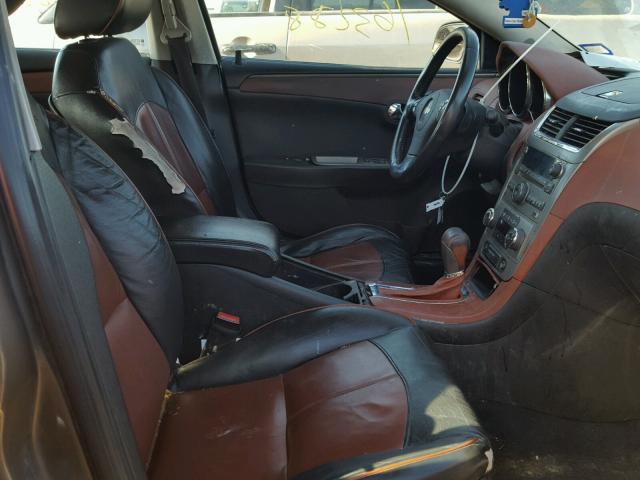 1G1ZE5E01AF131590 - 2010 CHEVROLET MALIBU LTZ TAN photo 5