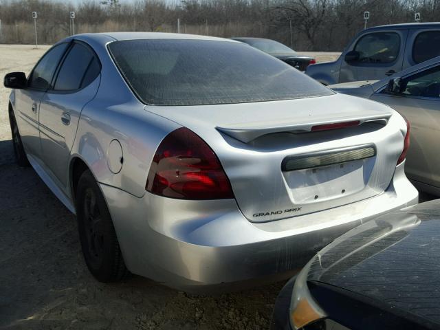 2G2WP522451263626 - 2005 PONTIAC GRAND PRIX SILVER photo 3