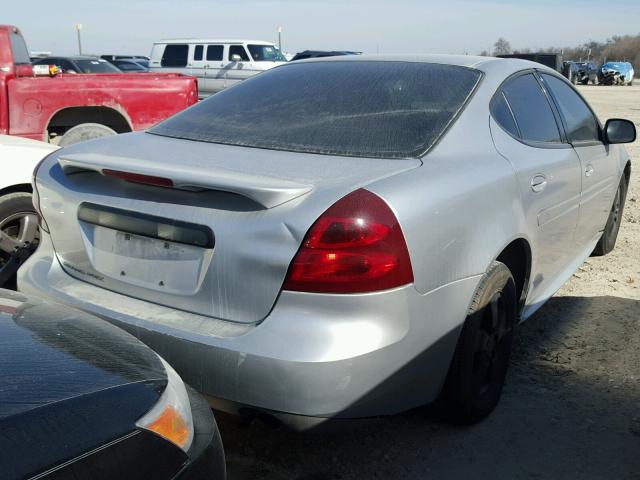 2G2WP522451263626 - 2005 PONTIAC GRAND PRIX SILVER photo 4