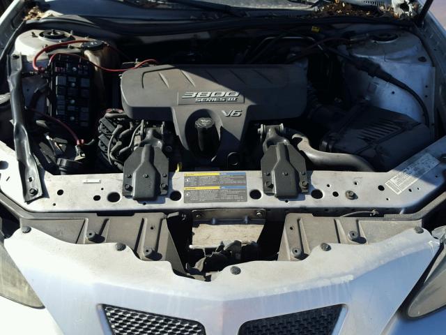 2G2WP522451263626 - 2005 PONTIAC GRAND PRIX SILVER photo 7