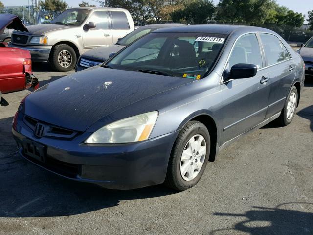 1HGCM56343A010689 - 2003 HONDA ACCORD LX CHARCOAL photo 2