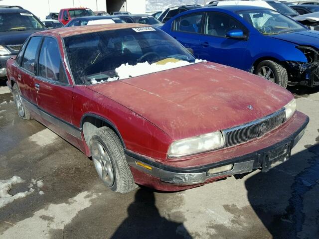 2G4WD54L8N1419298 - 1992 BUICK REGAL LIMI RED photo 1