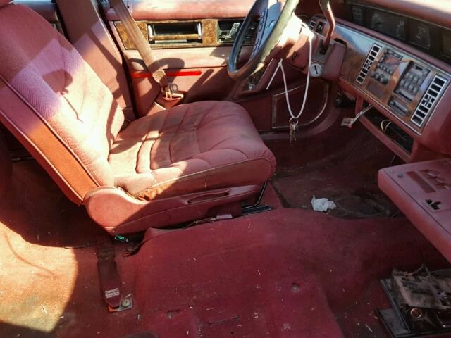 2G4WD54L8N1419298 - 1992 BUICK REGAL LIMI RED photo 5