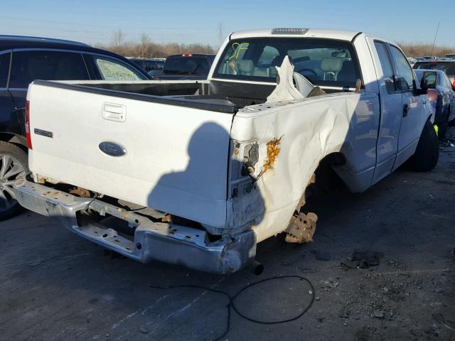 1FTRX12W04NB99277 - 2004 FORD F150 WHITE photo 4