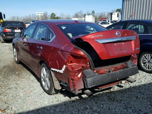 1N4AL3AP4EC156661 - 2014 NISSAN ALTIMA 2.5 RED photo 3