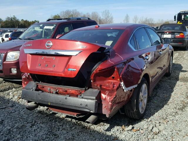 1N4AL3AP4EC156661 - 2014 NISSAN ALTIMA 2.5 RED photo 4