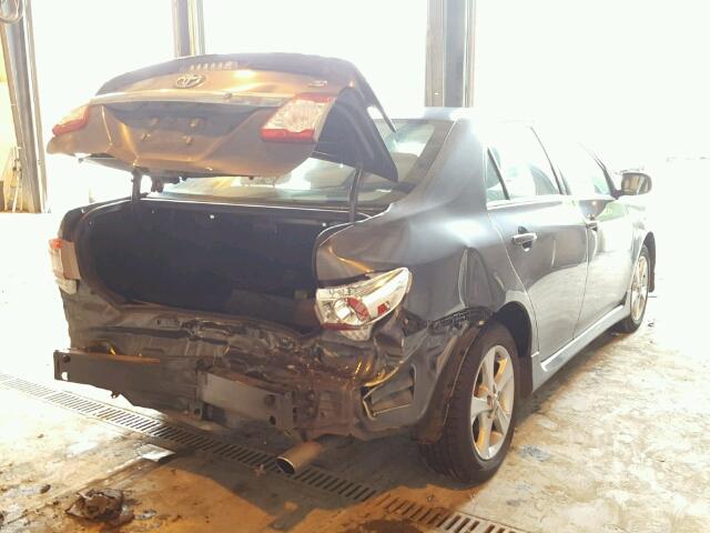 2T1BU4EE2BC724953 - 2011 TOYOTA COROLLA BA GRAY photo 4