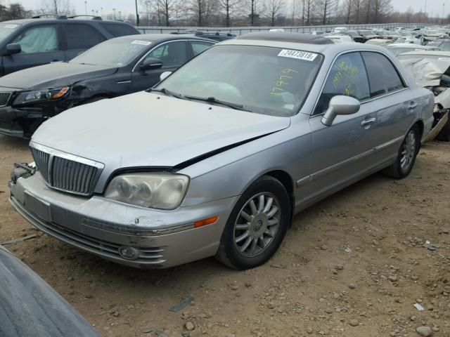 KMHFU45E75A425920 - 2005 HYUNDAI XG 350 SILVER photo 2