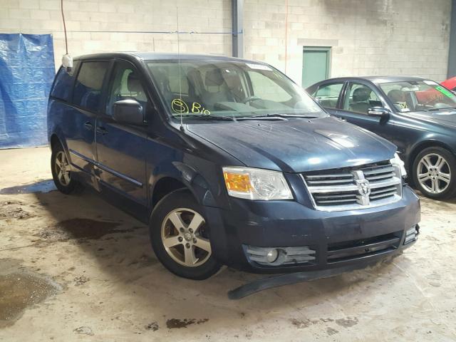 1D8HN54P68B148485 - 2008 DODGE GRAND CARA BLUE photo 1