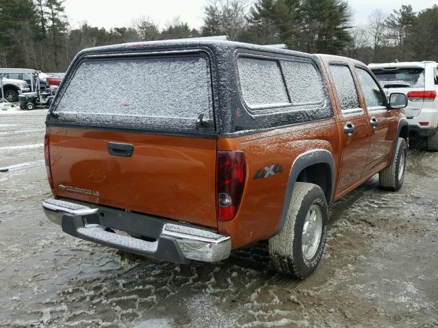 1GCDT136448213068 - 2004 CHEVROLET COLORADO ORANGE photo 4