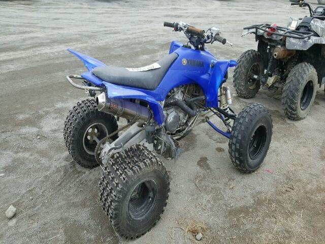 JY4AJ11Y84C012900 - 2004 YAMAHA YFZ450 BLUE photo 4