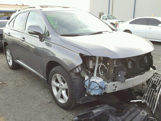 2T2BK1BA1DC203002 - 2013 LEXUS RX 350 GRAY photo 1