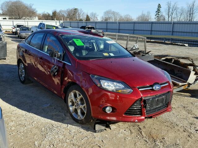 1FADP3J26EL396882 - 2014 FORD FOCUS TITA RED photo 1