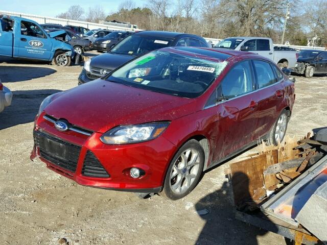 1FADP3J26EL396882 - 2014 FORD FOCUS TITA RED photo 2