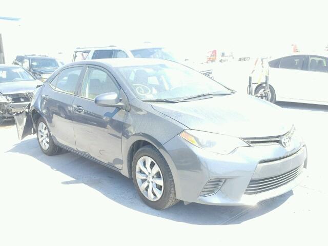 5YFBURHEXFP214154 - 2015 TOYOTA COROLLA L BLUE photo 1