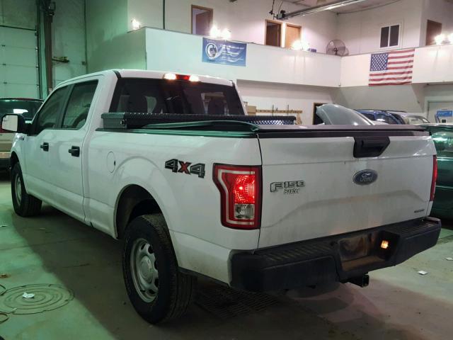 1FTFW1EFXFKD58750 - 2015 FORD F150 SUPER WHITE photo 3