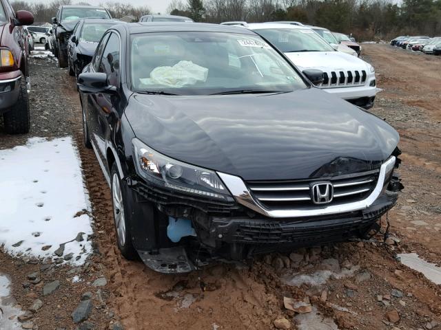 1HGCR2F81EA299805 - 2014 HONDA ACCORD EXL BLACK photo 1