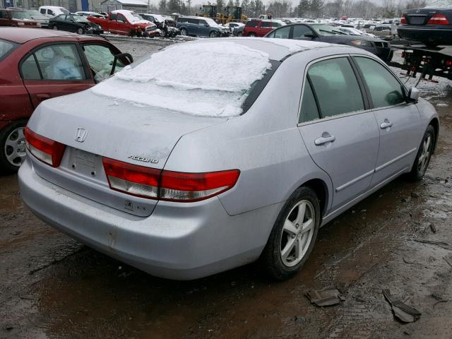 1HGCM56643A071325 - 2003 HONDA ACCORD EX SILVER photo 4