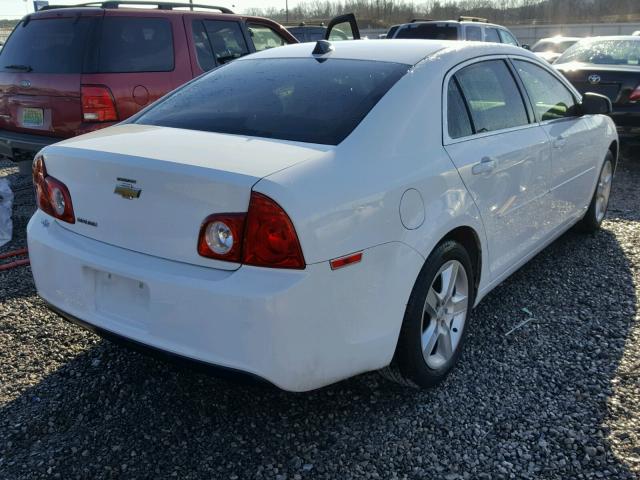 1G1ZB5E08CF281837 - 2012 CHEVROLET MALIBU LS WHITE photo 4