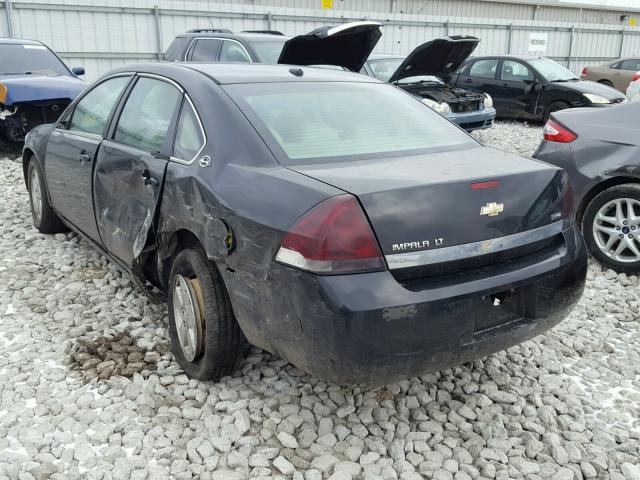 2G1WT58K381211383 - 2008 CHEVROLET IMPALA LT BLUE photo 4