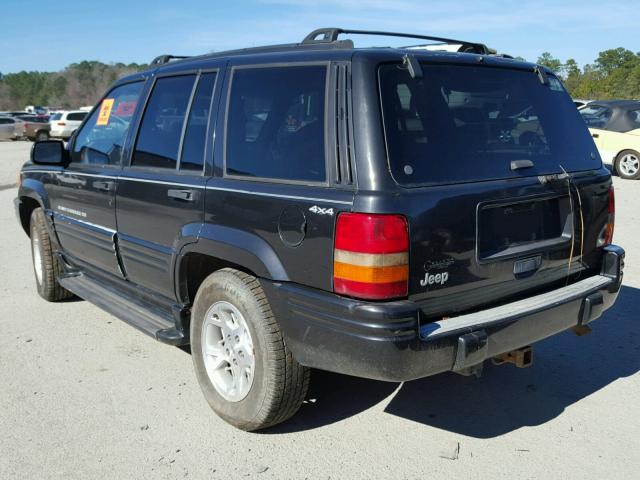 1J4GZ78S8WC170739 - 1998 JEEP GRAND CHER BLACK photo 3