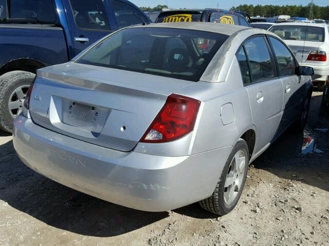 1G8AL55F76Z200491 - 2006 SATURN ION LEVEL GRAY photo 4