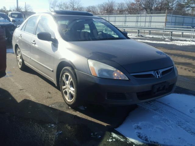 1HGCM56766A051297 - 2006 HONDA ACCORD EX GRAY photo 1