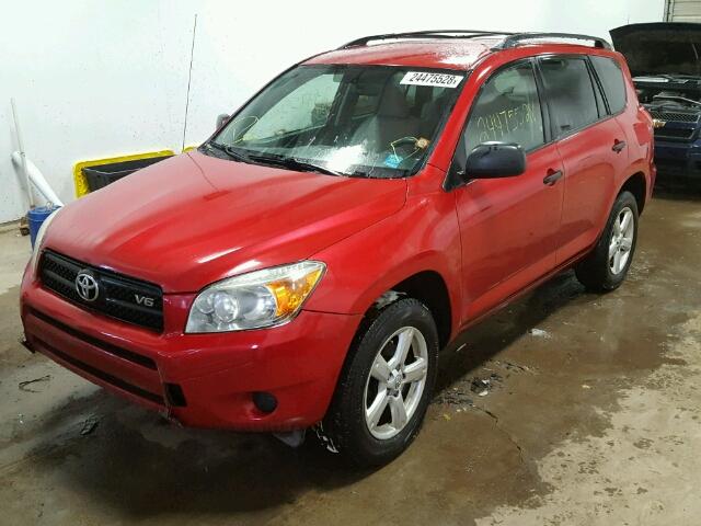 JTMBK33V685047981 - 2008 TOYOTA RAV4 RED photo 2