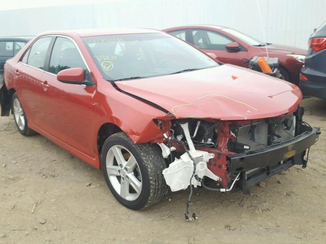 4T1BF1FK3DU686213 - 2013 TOYOTA CAMRY L RED photo 1