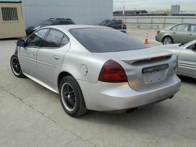 2G2WR554071222145 - 2007 PONTIAC GRAND PRIX SILVER photo 3