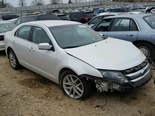 3FAHP0JA7AR127681 - 2010 FORD FUSION SEL WHITE photo 1