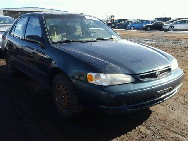 1NXBR12E4XZ244567 - 1999 TOYOTA COROLLA VE GREEN photo 1