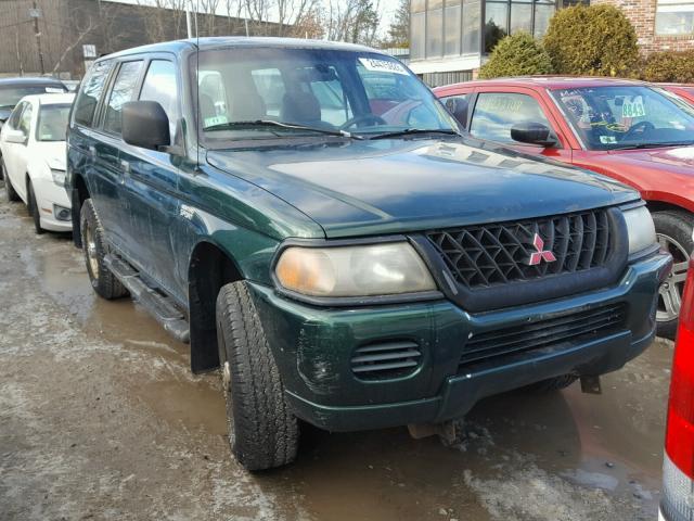 JA4LS21H9YP054658 - 2000 MITSUBISHI MONTERO SP GREEN photo 1