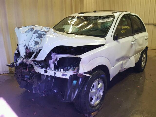 KNDJC736875748528 - 2007 KIA SORENTO EX WHITE photo 2