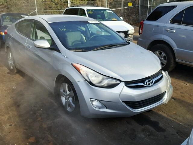 KMHDH4AE9DU830787 - 2013 HYUNDAI ELANTRA GL SILVER photo 1