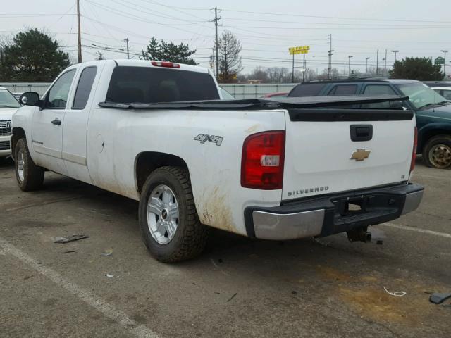 1GCEK19J88E156190 - 2008 CHEVROLET SILVERADO WHITE photo 3