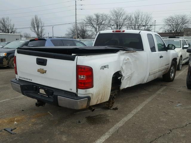 1GCEK19J88E156190 - 2008 CHEVROLET SILVERADO WHITE photo 4