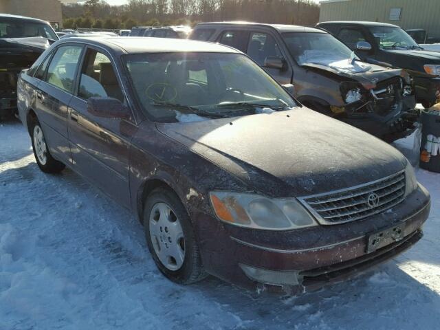 4T1BF28B94U384685 - 2004 TOYOTA AVALON XL BURGUNDY photo 1